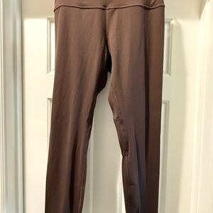 Lululemon Espresso Ribbed Align Leggings 28”